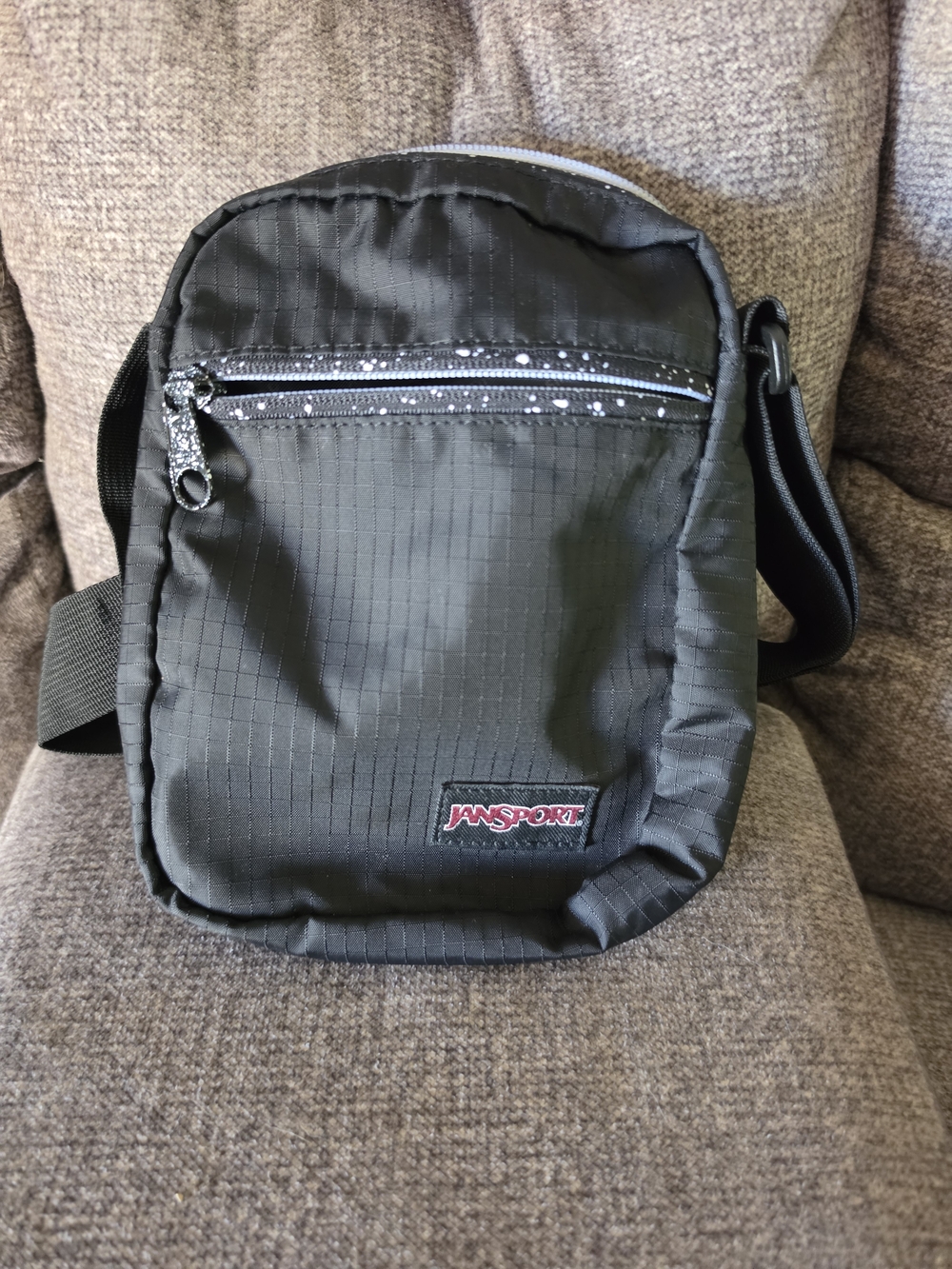 Jansport Black Small Crossbody Shoulder Bag